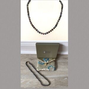 Honora peacock pearls including gift bag and box